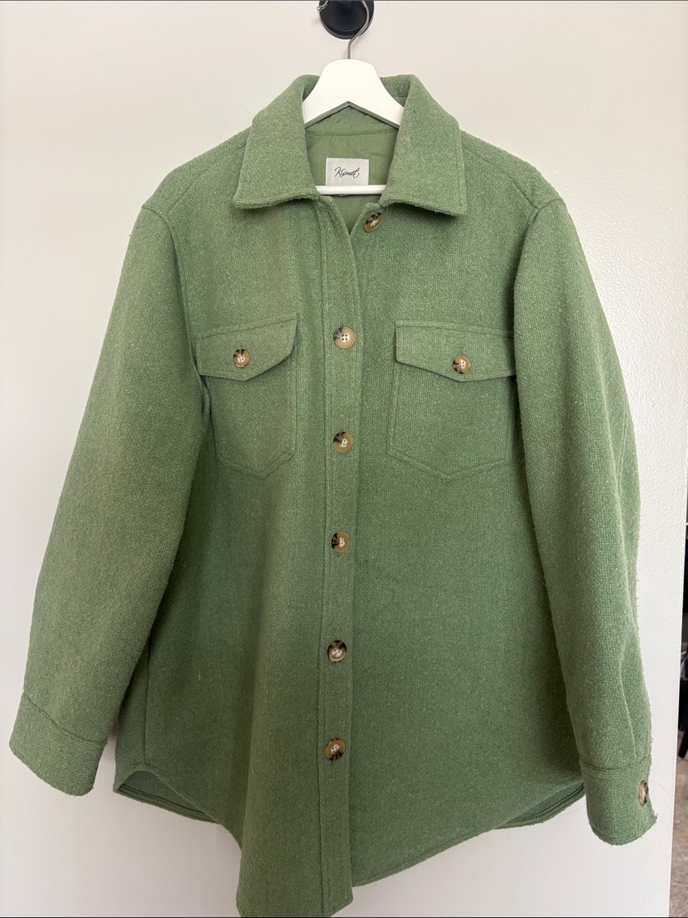 Kismet Light Green Utility Jacket